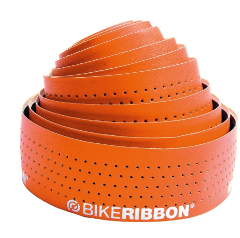Bike Ribbon Nastro Manubrio Perforati Arancio Fluo