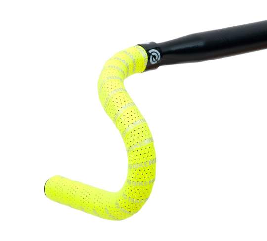 Bike Ribbon Nastro Manubrio Perforati Giallo Fluo