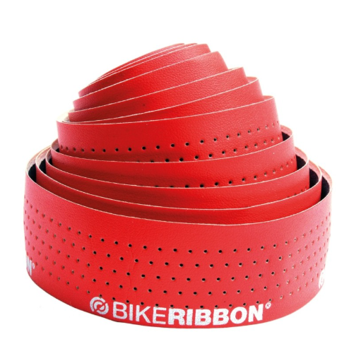Bike Ribbon Nastro Manubrio Perforati Rosso