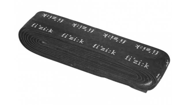 Fizik Nastro Manubrio Tape Superlight Split Touch Tacky Nero Con Logo