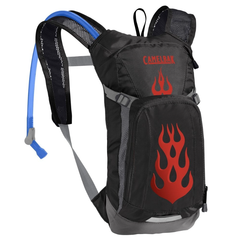 Camelbak Mini Mule Zaino Idrico Nero/Rosso