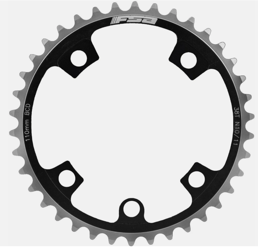 FSA Corona ABS SL-K 5H 110x38T N10/11 WB321 Nero