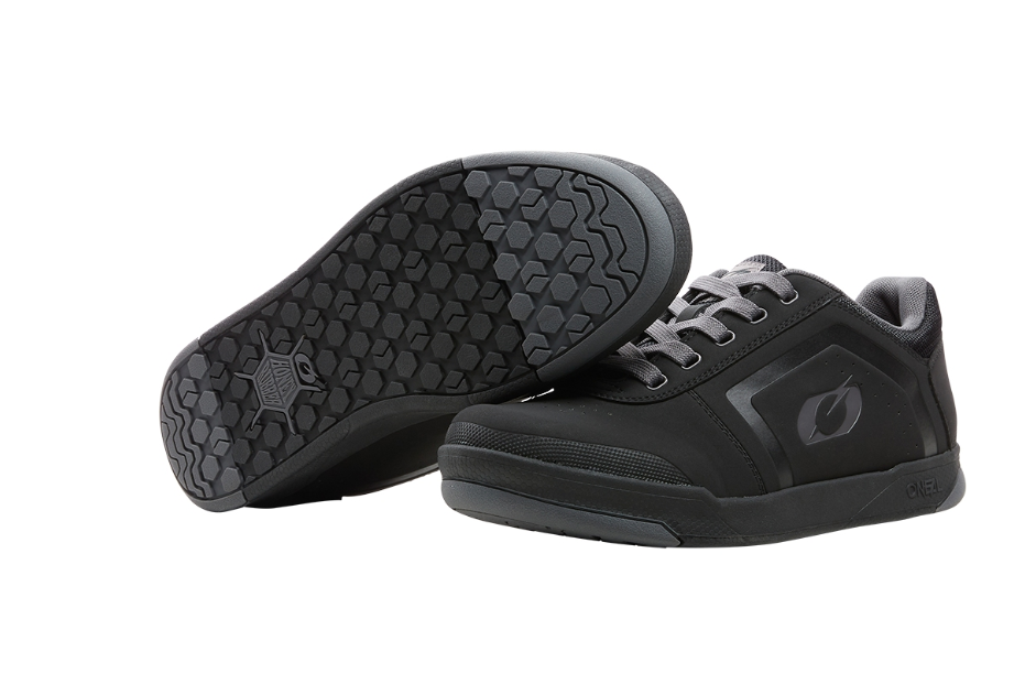 O'Neal Scarpe Pinned Flat Pedal V.22 Nero/Grigio