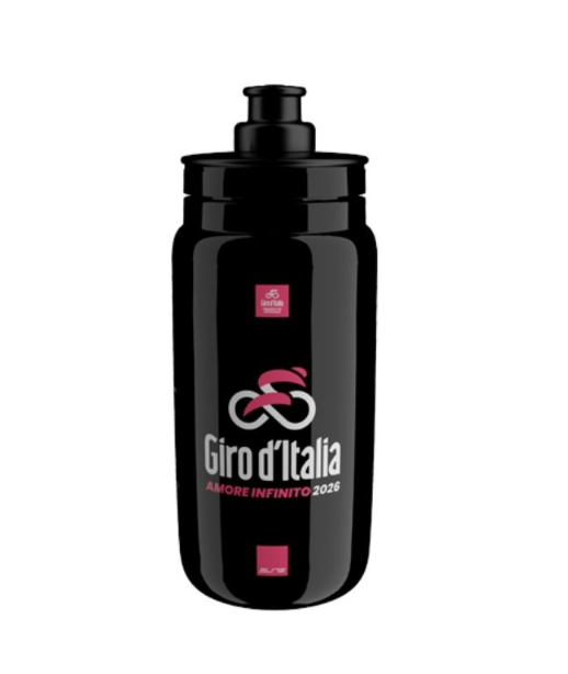 Elite Borraccia Fly Teams Giro d'Italia 2026 Mappa Nero 550ml