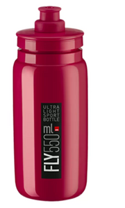 Elite Fly White Water Bottle 550ml