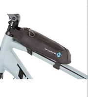 M-Wave Borsa Da Bikepacking Per Tubo Superiore Con Loghi Riflettenti