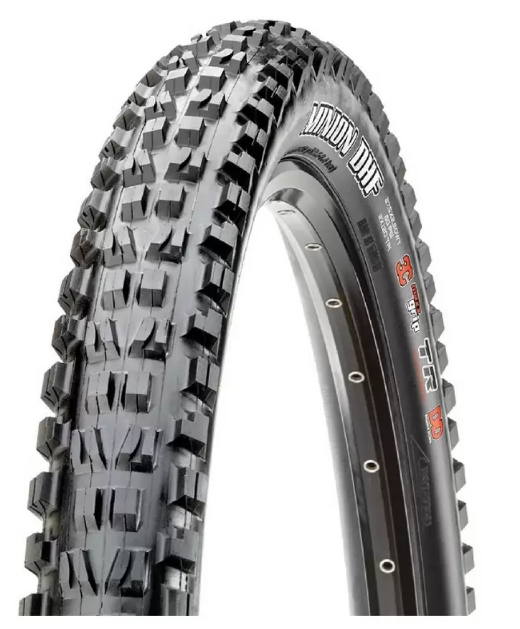 Maxxis Copertone DHF 29x2.50''WT E50 Omologato E-bike DH Casing 60X2TPI Tubeless Ready 3C MaxxGrip Nero