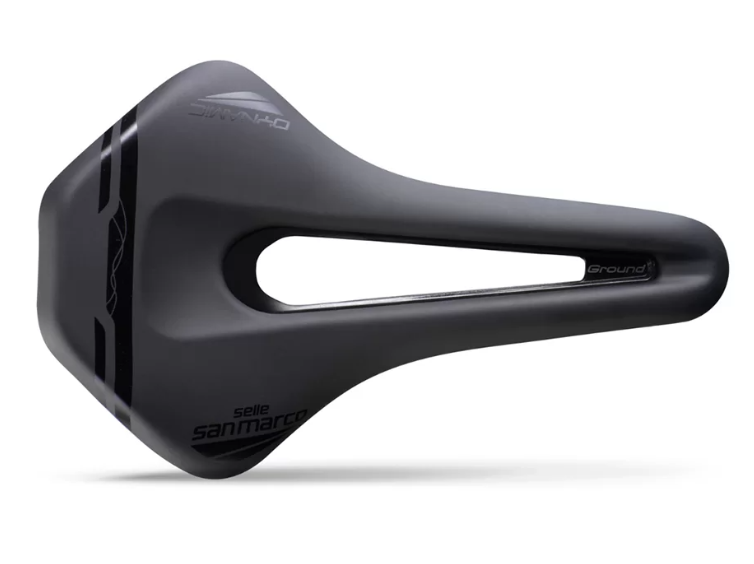 Selle San Marco Ground Short Sport Wide Black 155Mm