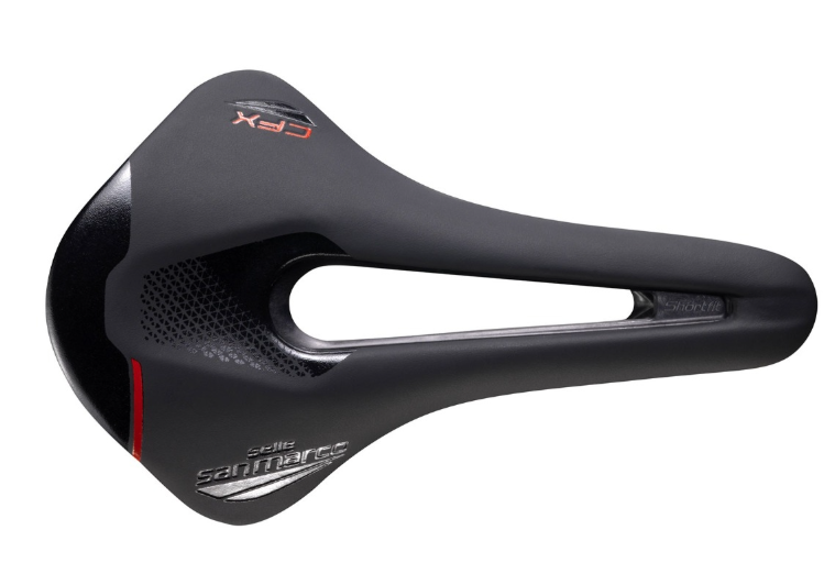 San Marco Ground Open-Fit Carbon FX Narrow Black 140Mm Saddle