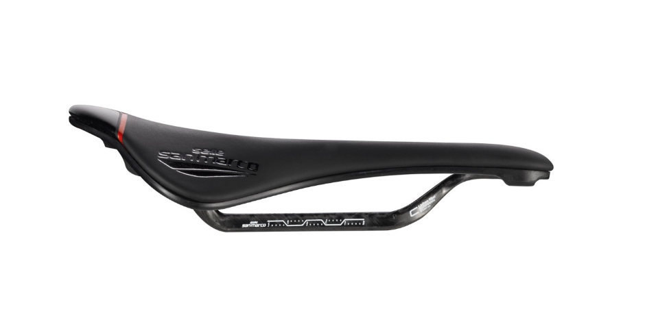 San Marco Ground Open-Fit Carbon FX Narrow Black 140Mm Saddle