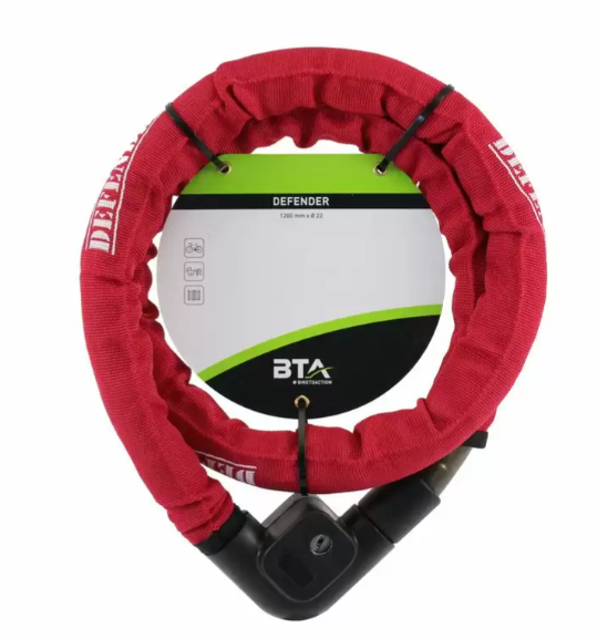 BTA Lucchetto Pitone 22x1200mm Rosso