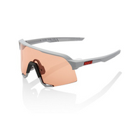 100% Occhiali S3 Soft Tact Stone Greey Hiper Coral Lens