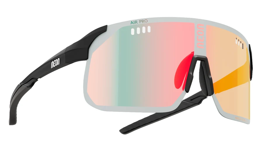 Neon Optic Occhiali Air Pro 2.0 Black Matt Photoplus Red
