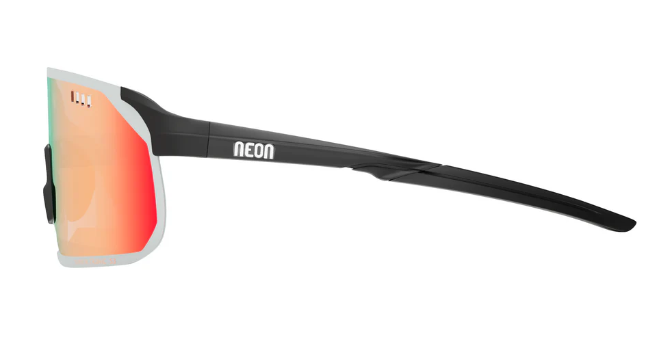 Neon Optic Occhiali Air Pro 2.0 Black Matt Photoplus Red