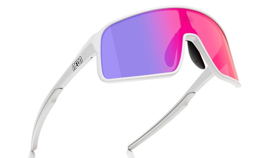 Neon Optic Occhiali Stratus White Matt Mirror Hd Vision