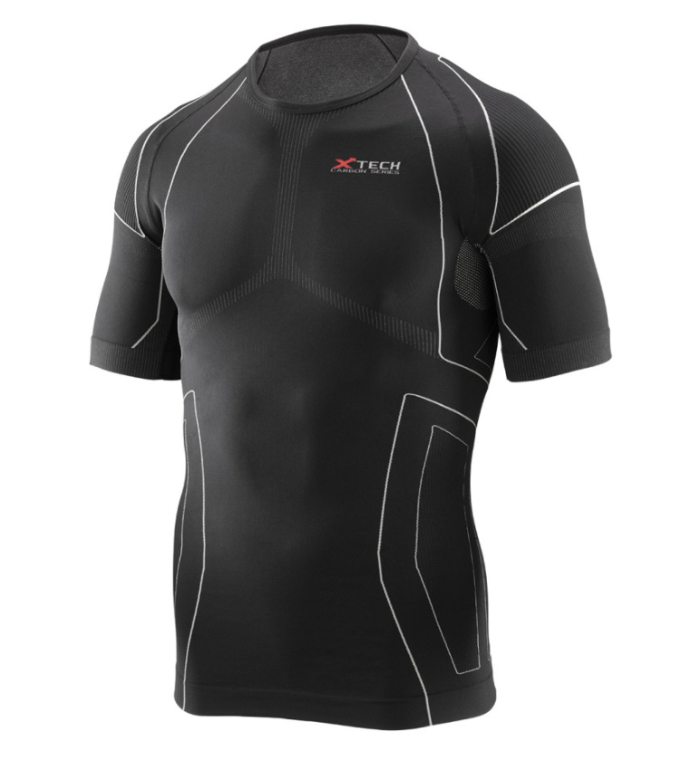 X-Tech Intimo Maglia Manica Corta Race 3 Nero