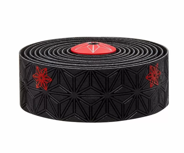 Supacaz Nastro manubrio Super Sticky Kush Galaxy Nero/Rosso