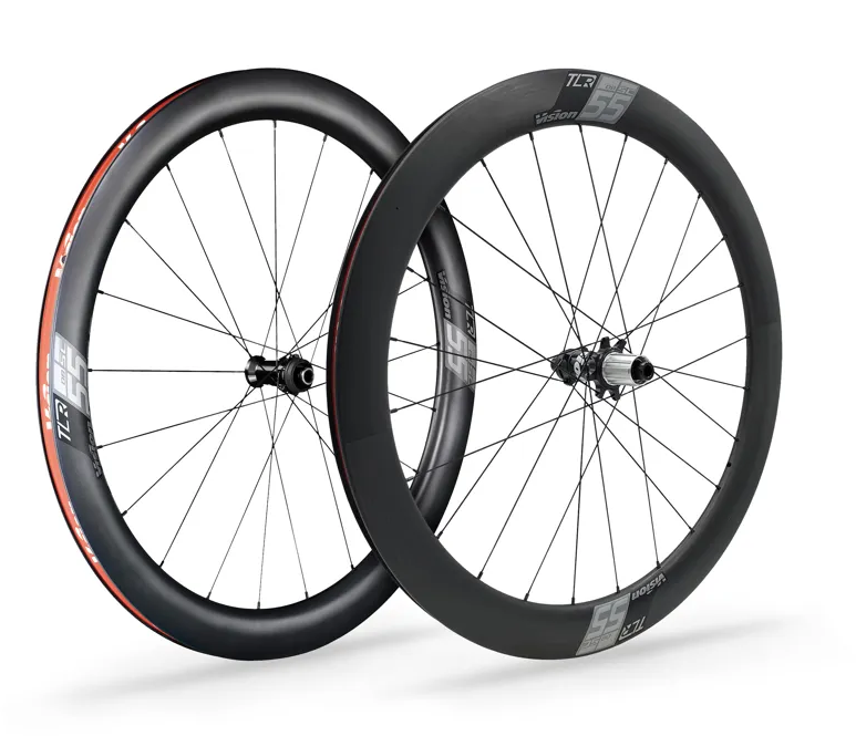 Vision Ruote SC 55 Disc Carbonio 55mm Tubeless Ready Center Lock Shimano