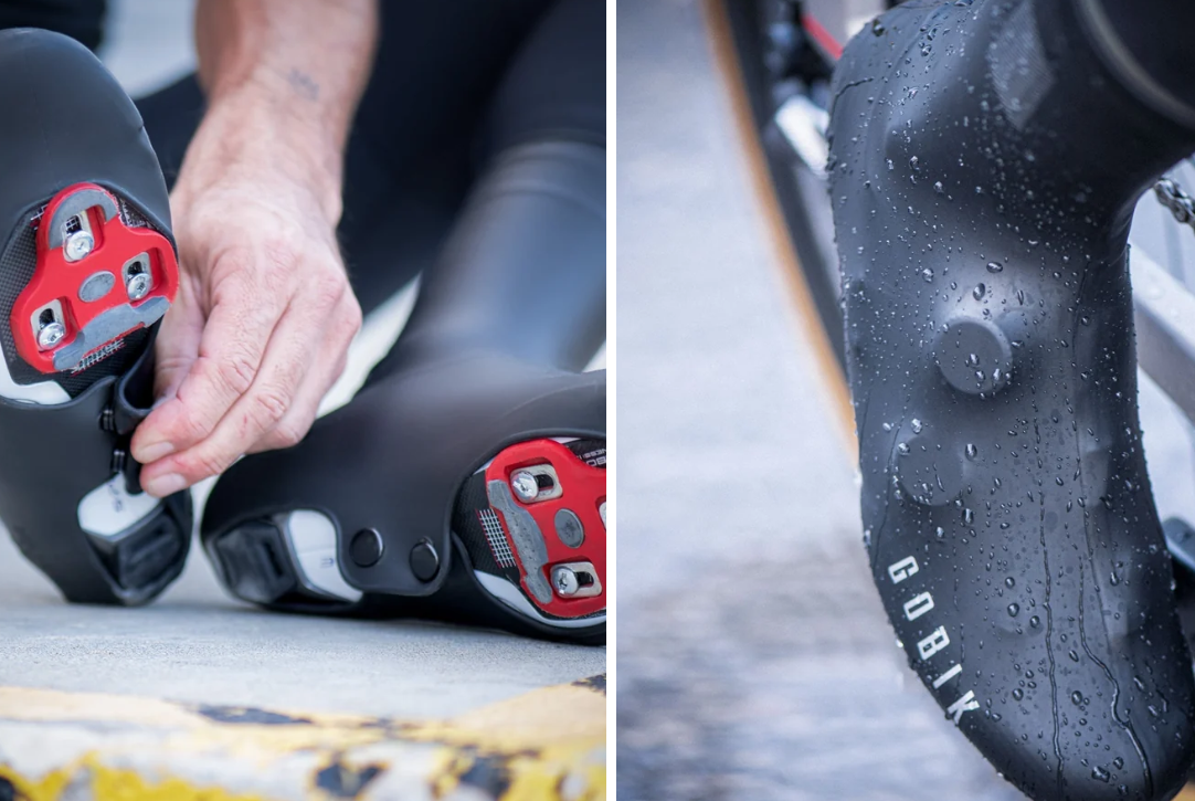 Gobik Copriscarpe Alto Velotoze Con Bottoni Unisex