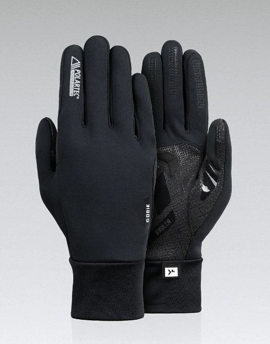 Gobik Guanti Invernali Polartec Bora 2.0 True Nero