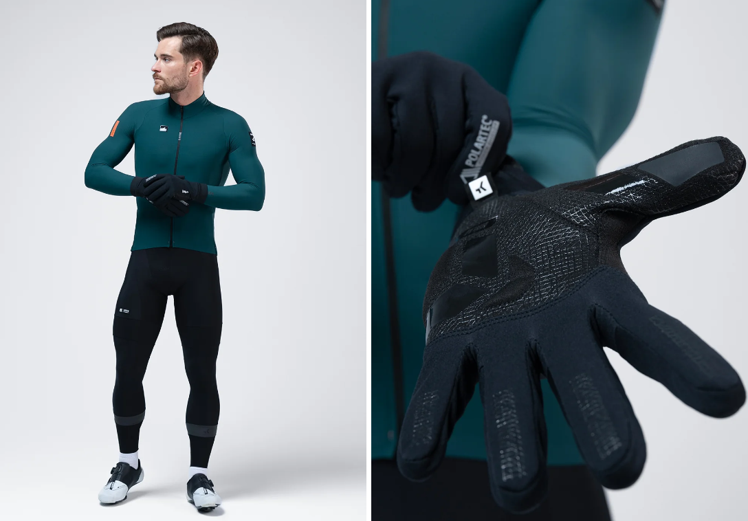 Gobik Guanti Invernali Polartec Bora 2.0 True Nero