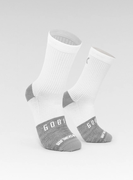 Chaussettes d'hiver Gobik en mérinos couleur charbon