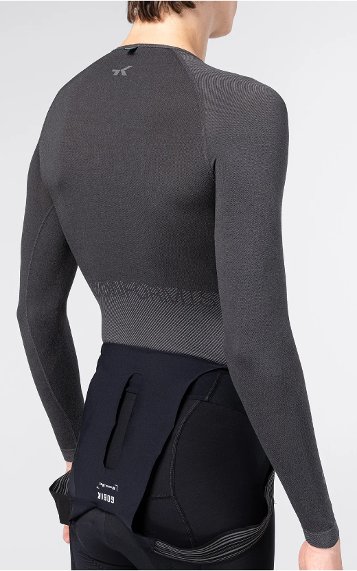 Gobik Maglia Intima Manica Lunga Limber Skin Basalt