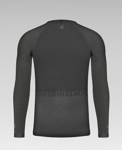 Gobik Maglia Intima Manica Lunga Limber Skin Basalt