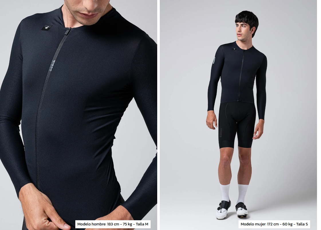 Gobik Maglia Manica Lunga Avalon Ink Nero
