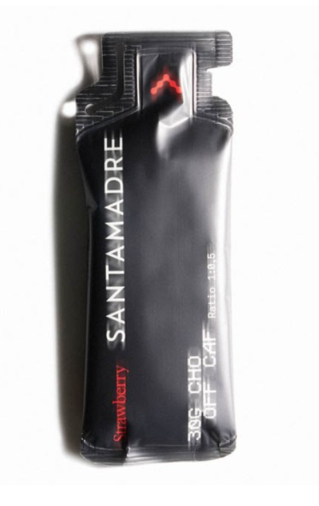 Santamadre Gel Energetico 30CHO Senza Caffeina Fragola 60g