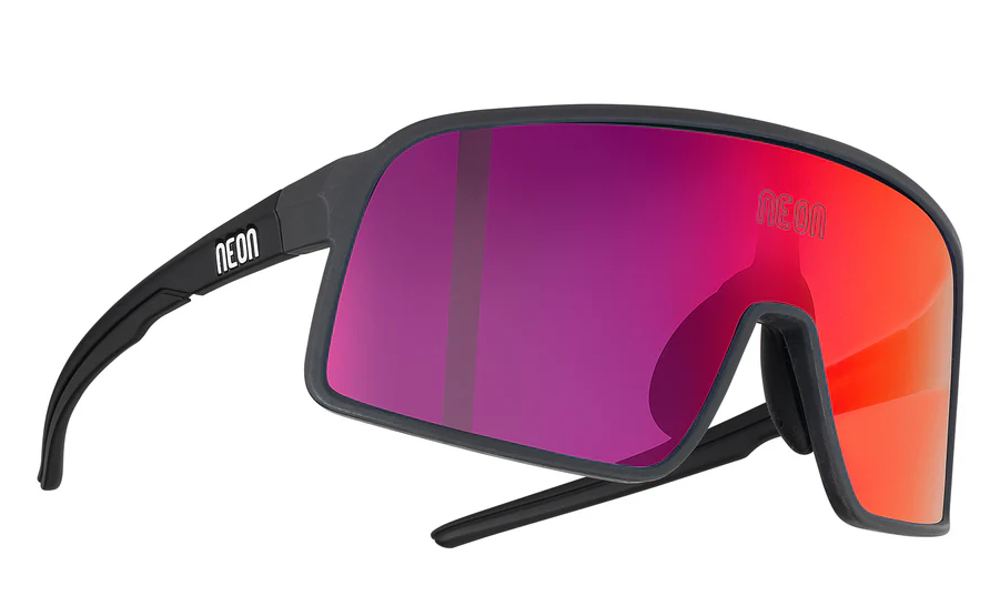 Neon Optic Occhiali Stratus Black Matt Mirror HD Vision
