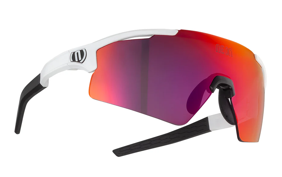 Neon Optic Occhiali Nova White Matt Mirror HD Vision