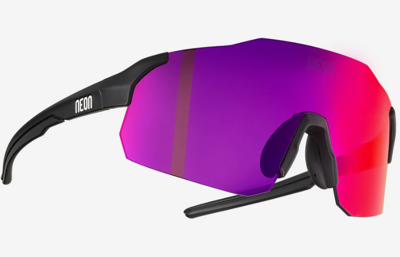 Neon Optic Occhiali Sky 2.0 Black Matt Mirror HD Vision