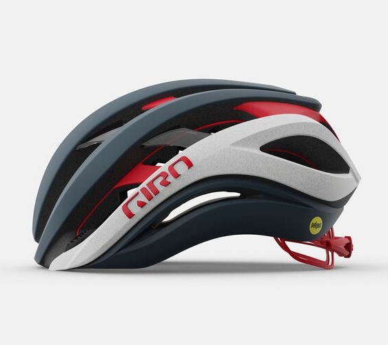 Giro Casco Aether Spherical Mips Grigio/Bianco/Rosso