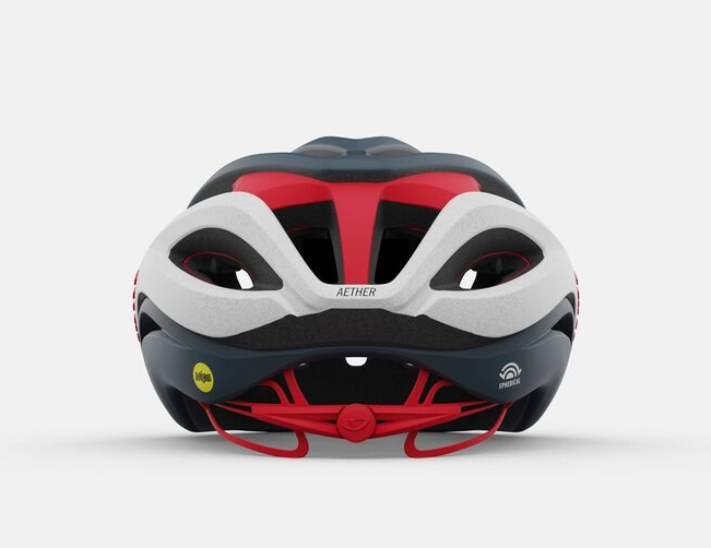 Giro Casco Aether Spherical Mips Grigio/Bianco/Rosso