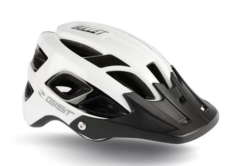 Gist Casco Bullet Bianco/Nero