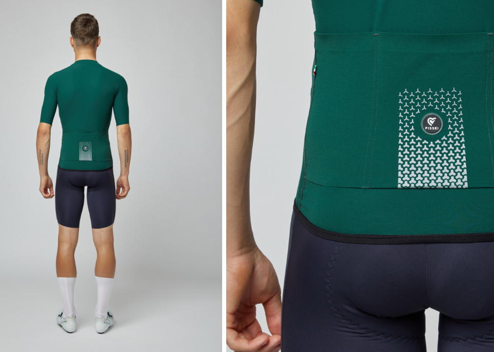 Pissei Maglia Estiva Prima Pelle Verde Bosco