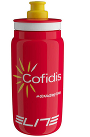 Elite Borraccia Fly Team Cofidis Rosso 550ml