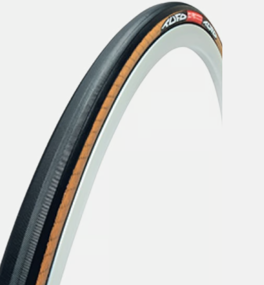 Pneu tubulaire Tufo Elite S3 225 23 mm 28" Noir/Beige