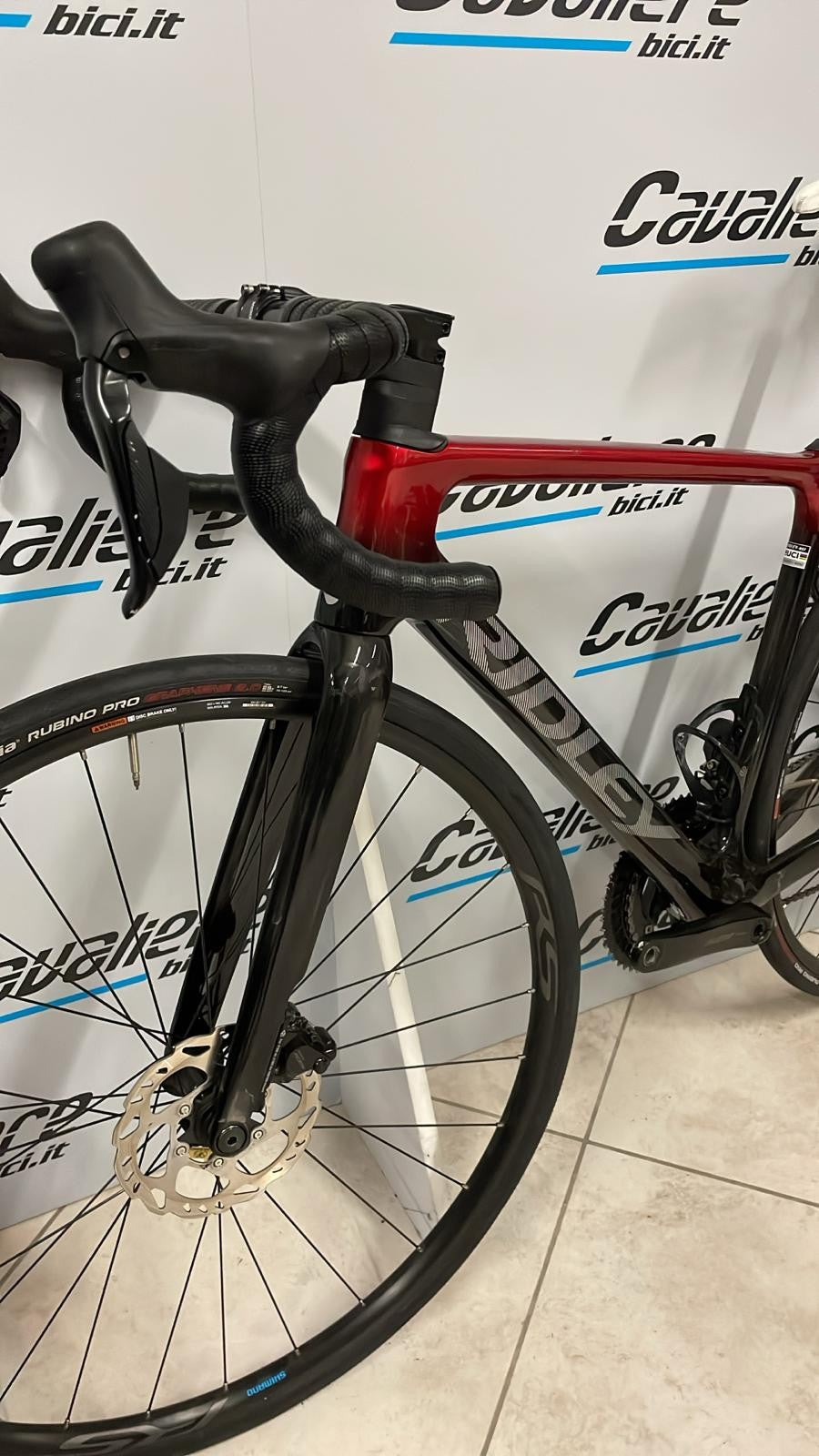 Ridley Bici Falcn - 105 Di2 7170 12v - Shimano Rs171 - SEMINUOVA