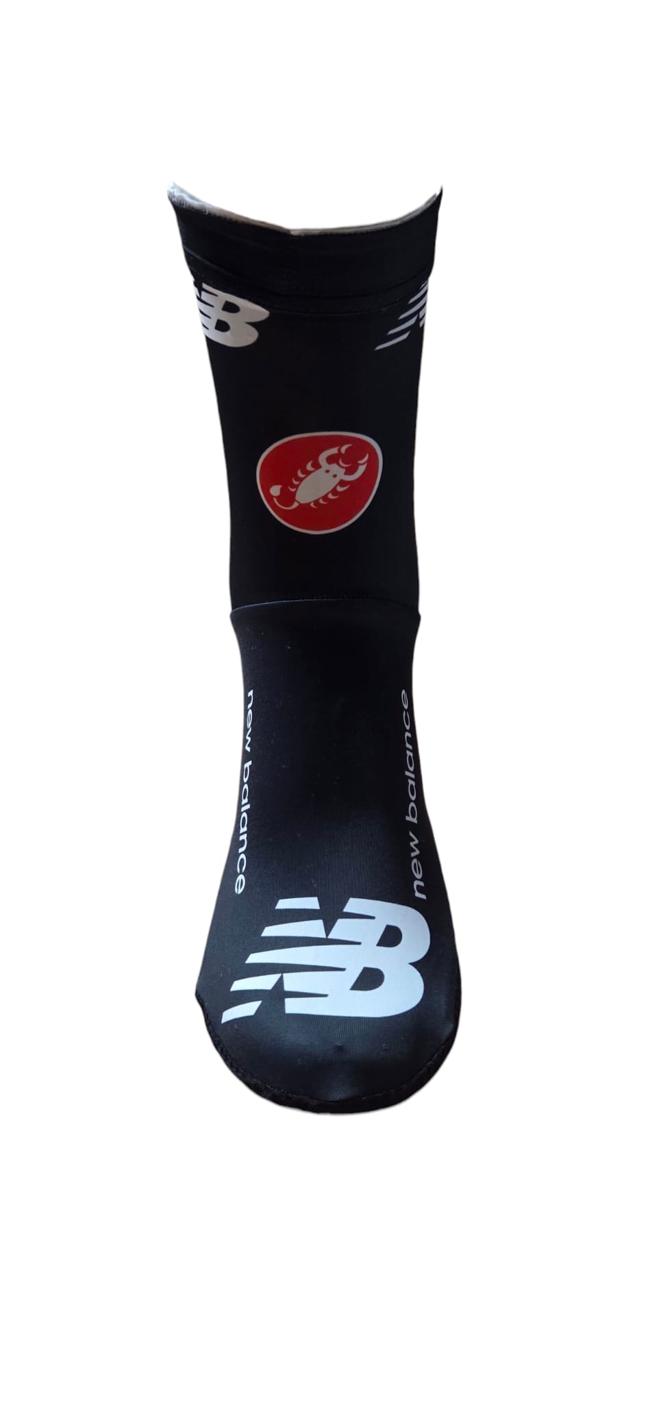 Castelli Copriscarpe Summer Lycra New Balance Nero