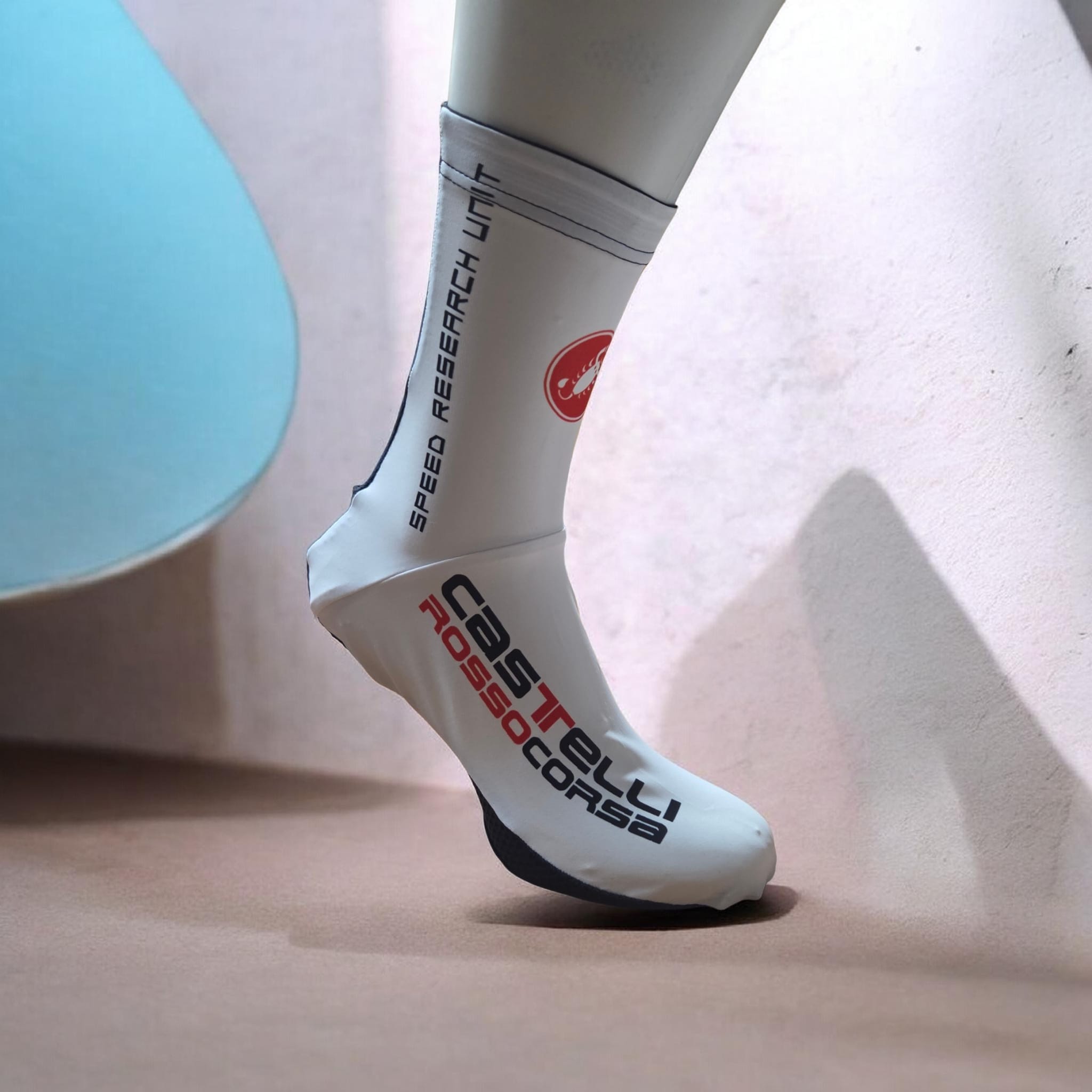 Castelli Copriscarpe Summer Lycra Aero Race Rossocorsa