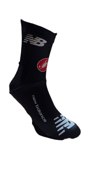 Castelli Copriscarpe Summer Lycra New Balance Nero
