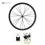 Ursus Ruota Anteriore 28"x35mm ARYA R Carbonio TLR Ceramic 565gr 21 Fori