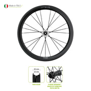 Ursus Ruota Anteriore 28"x50mm ARYA R Carbonio TLR Ceramic 610gr 21Fori