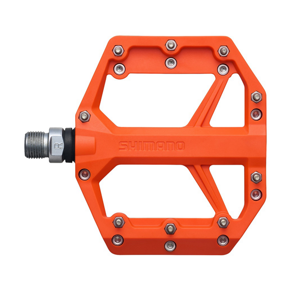 Shimano Pedali Flat PD-GR400 Mtb Trail Antiscivolo