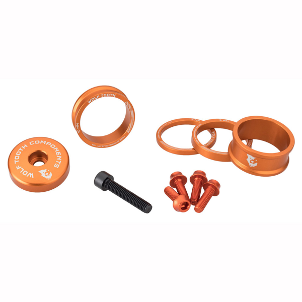 Wolf Tooth Kit Spessori e Viti Alluminio Anodizzato