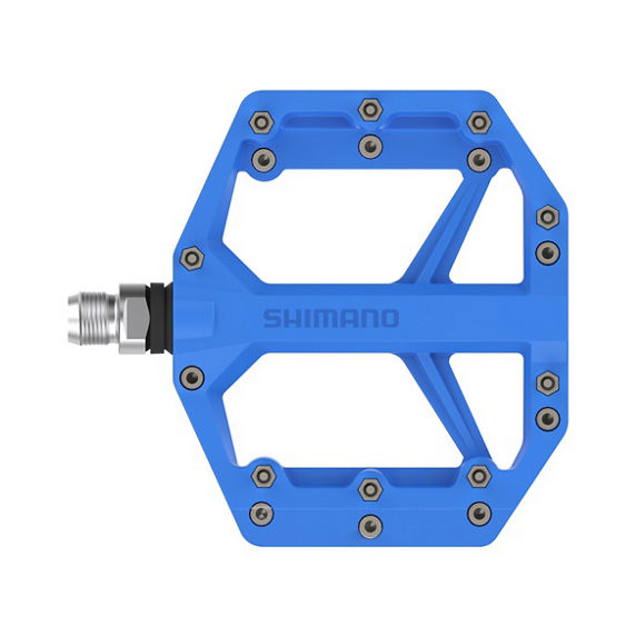 Shimano Pedali Flat PD-GR400 Mtb Trail Antiscivolo