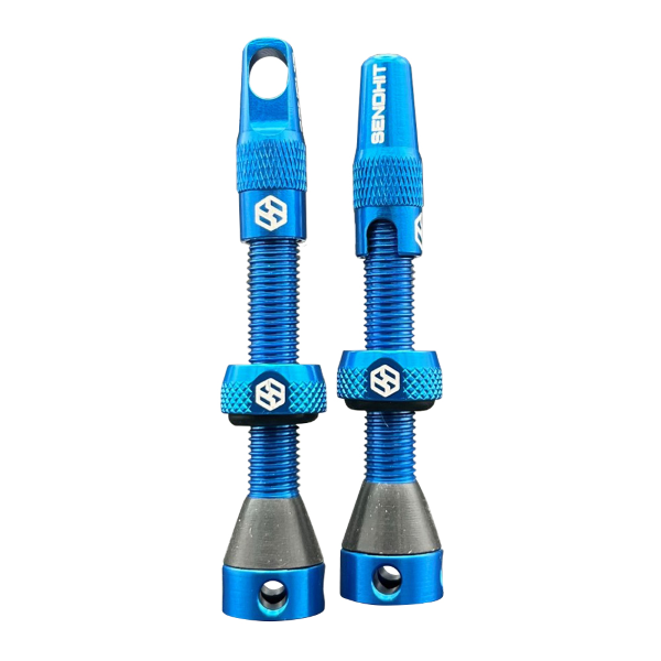 Sendhit Coppia Valvole Tubeless Compatibili Inserti Copertoni 44mm