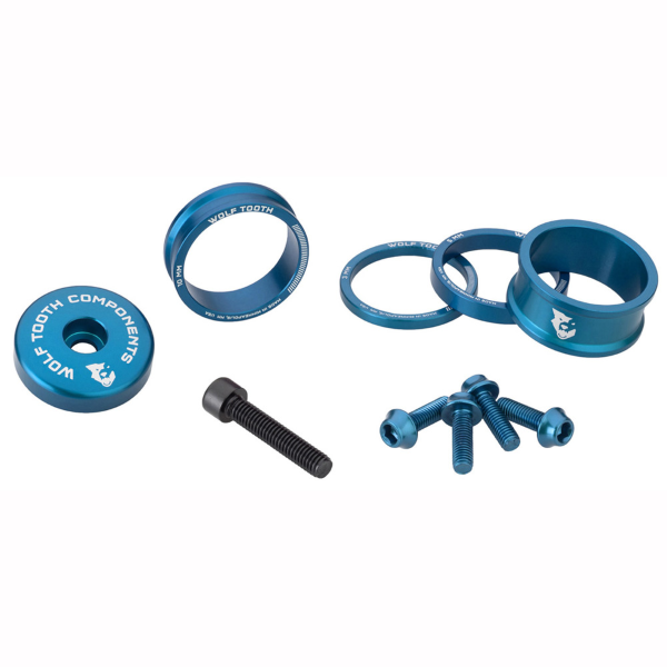 Wolf Tooth Kit Spessori e Viti Alluminio Anodizzato